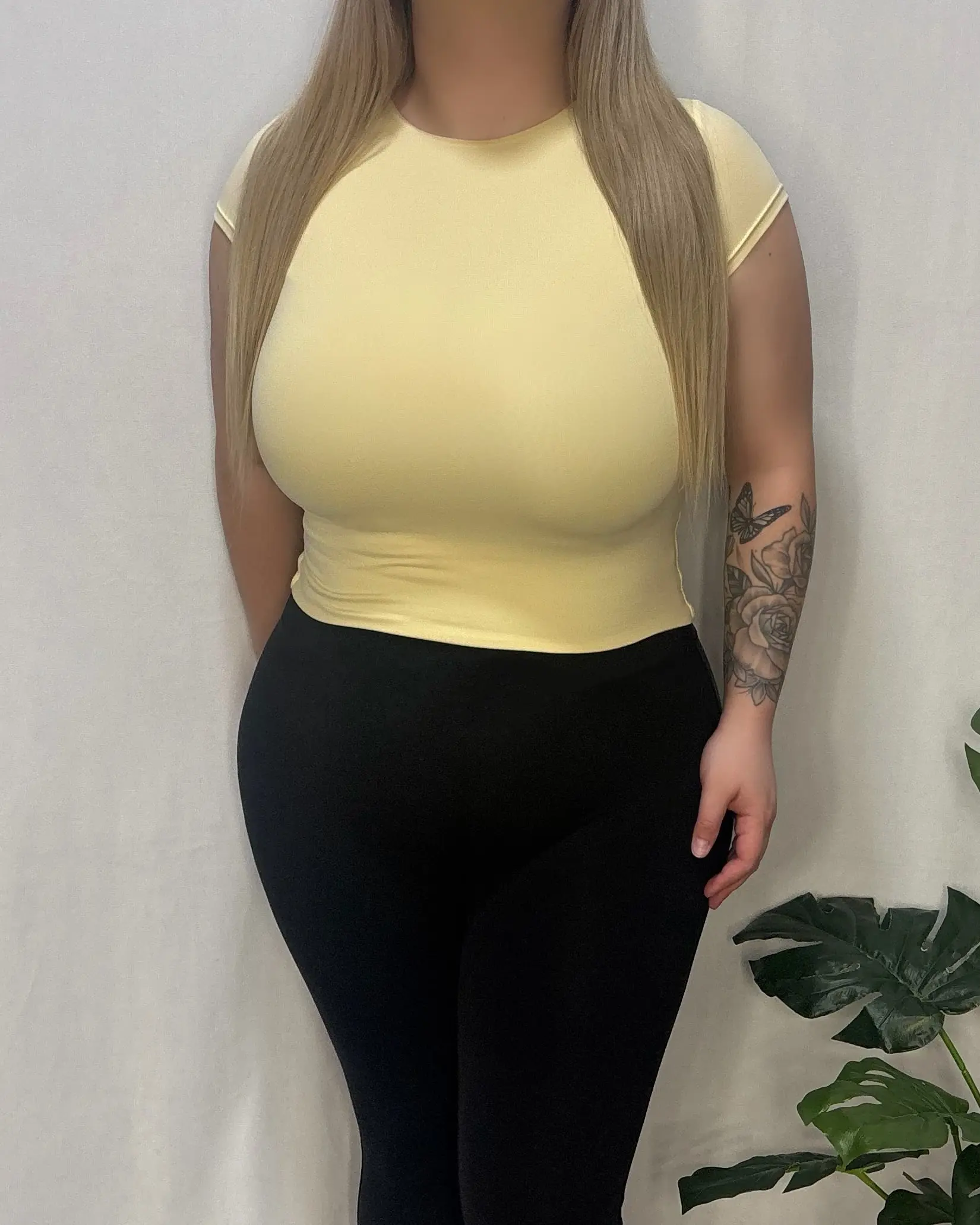 Athena Top (Light Yellow)