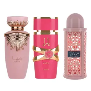 Yara Candy Perfume + HAYA (women) + Lattafa NOW Women Perfume Rave 3.4oz/100ml - Fragrance Gift Bundle