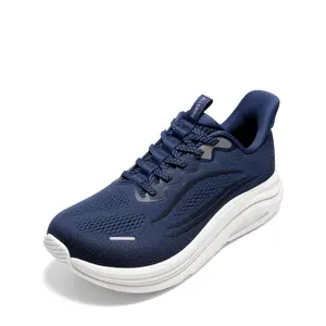 ALLSWIFIT Men's Slip On Wide Toe Box Walking Shoes Hands-Free Barefoot Cushion Running Tennis Arch Support Gym Workout Athletic Fashion Sneakers