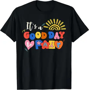 100% cotton Unisex It's A Good Day ABA RBT Behavior Analyst Autism Advocacy T-Shirt