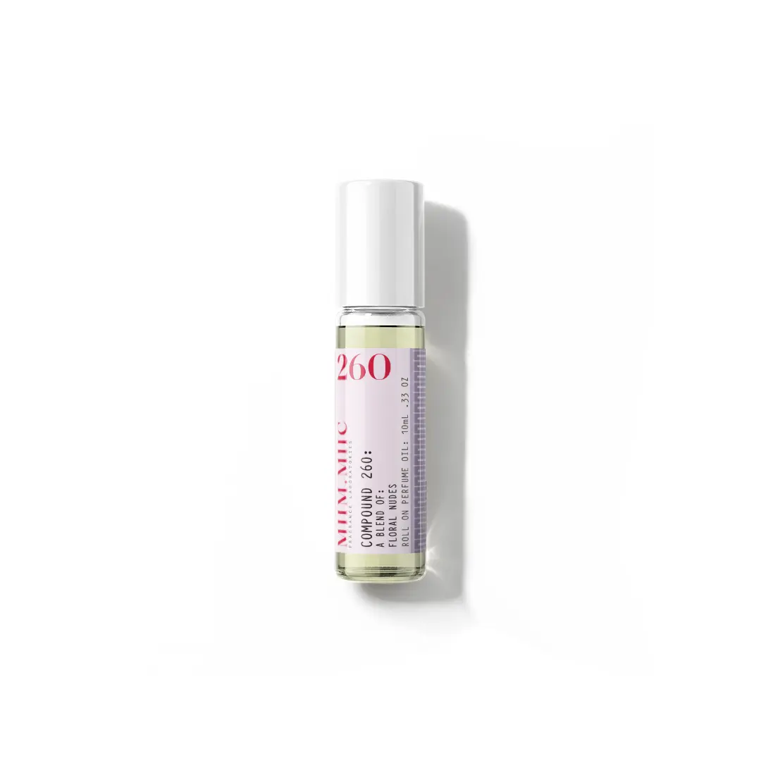 No 260 Youth Unisex Floral Nudes Roll-On Perfume, 10ml Alcohol-Free Apply Roll-On Fragrance