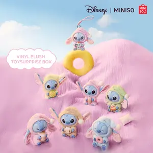 【Holiday Gift】Disney Stitch - Themed Plush and Vinyl "Must - Eat - Even - When - Tired" Keychain: Ideal for Bag Decoration, Collecting, and Adding a Touch of Whimsy Fathersdaygift, Holiday & Holiday Haul