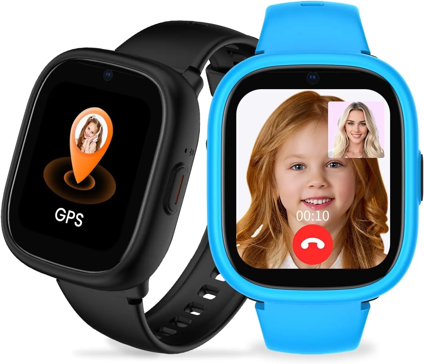 LAGENIO K3 Kids Smart Watch | Best Kid-Safe Phone Watch | Precision Real-Time GPS Tracking | Call, Text, Activity, School Settings | Spotify Music | Parental Controls | SOS & Safety Alerts summervibes