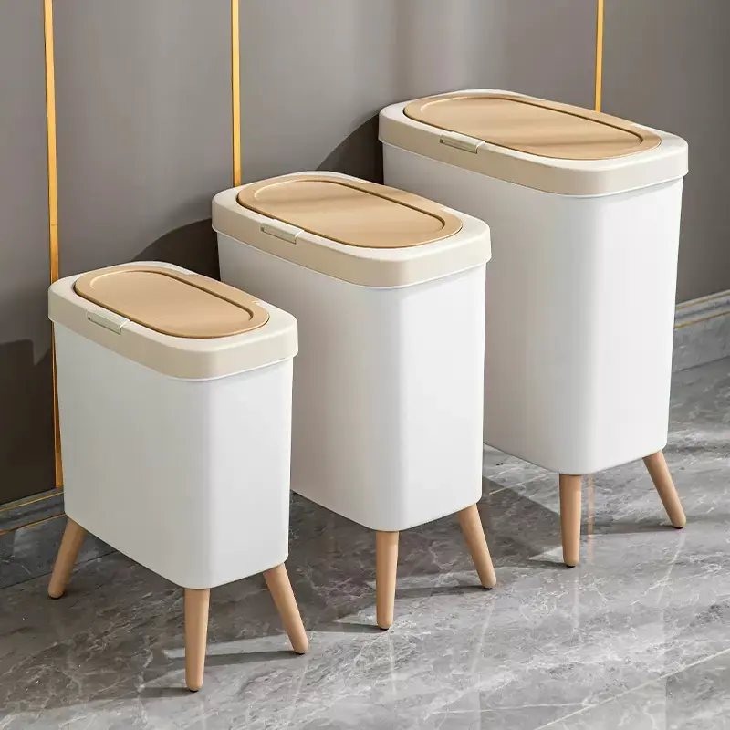 Household Trash Can, Home Trash Can, Garbage Can, Trashcan, Waste Bin for Office, Living Room, Bedroom, Bathroom, Kitchen, Small Medium Large