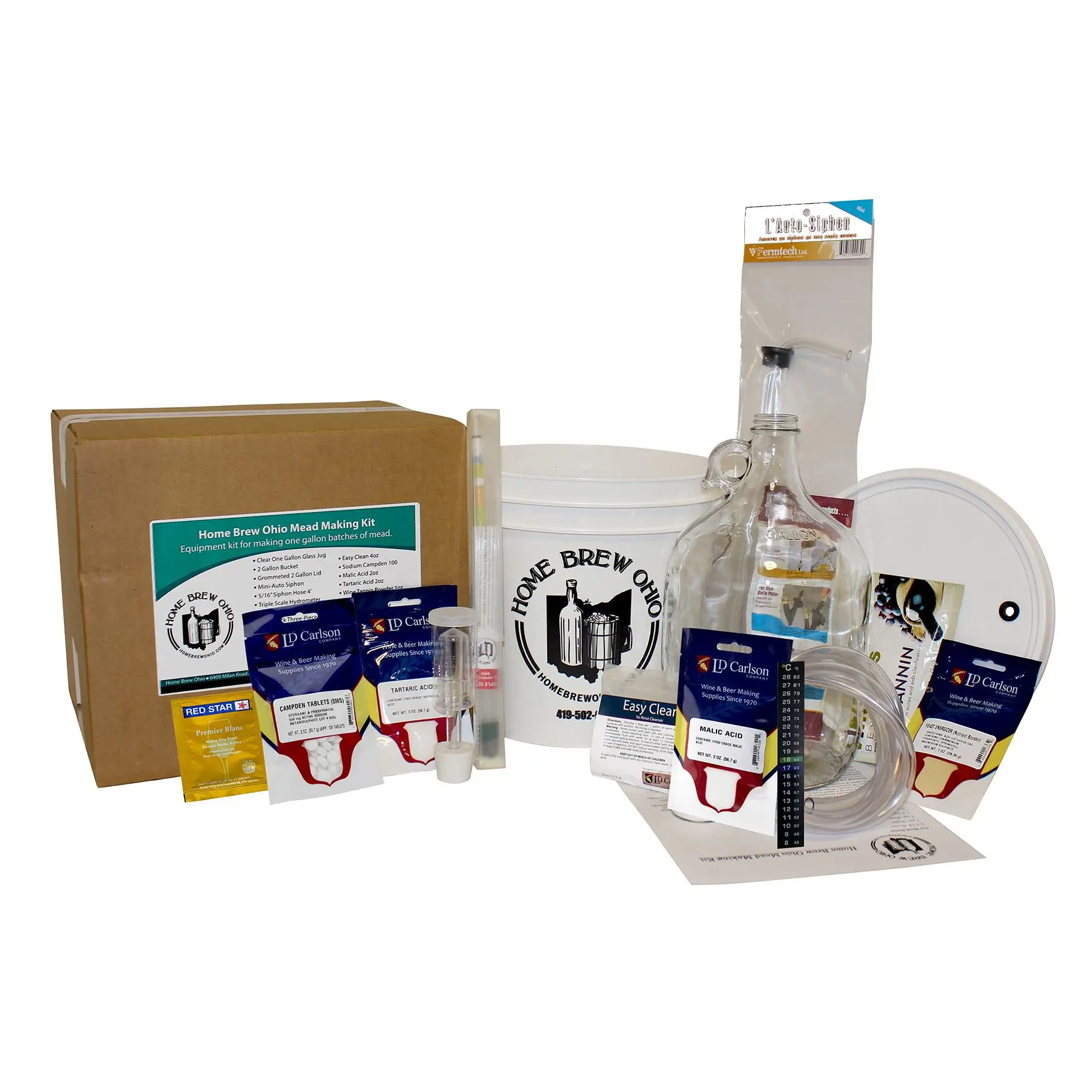 Home Brew Ohio Mead Making Kit