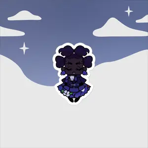 Blueberry Girl stickers