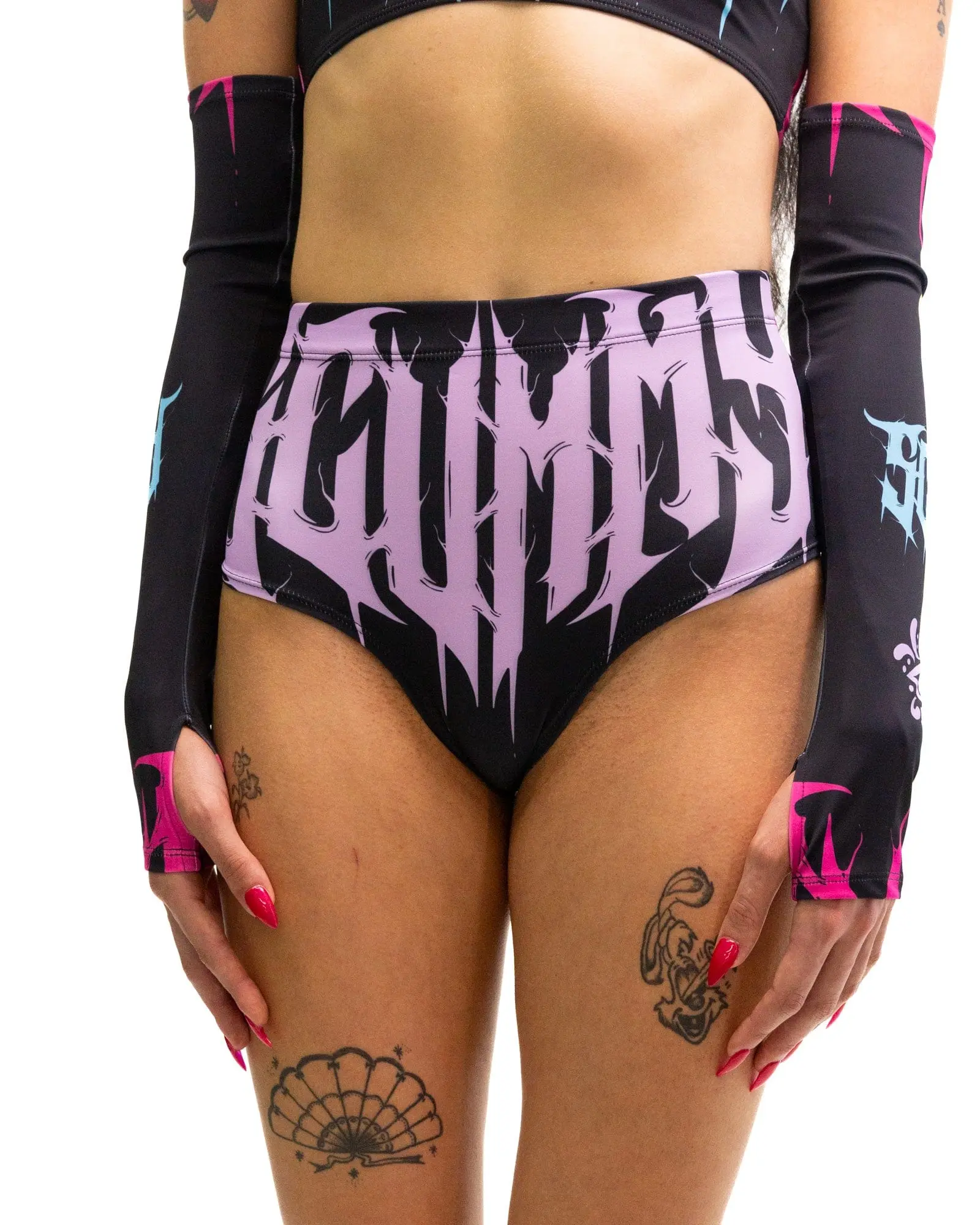The Self High Waisted Booty Shorts