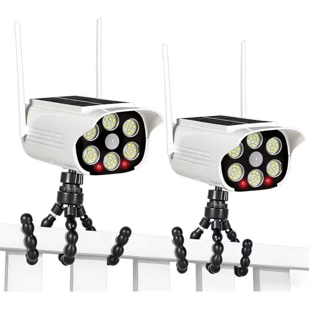 EISSLOLY Solar Powered Octopus Motion Sensor Outdoor Light, High Sensitivity PIR Motion Activated LED Security Lamp, Wireless IP65 Waterproof Solar Wall Light for Garden Yard Patio Fence Garage Pathway Driveway Decor Lighting