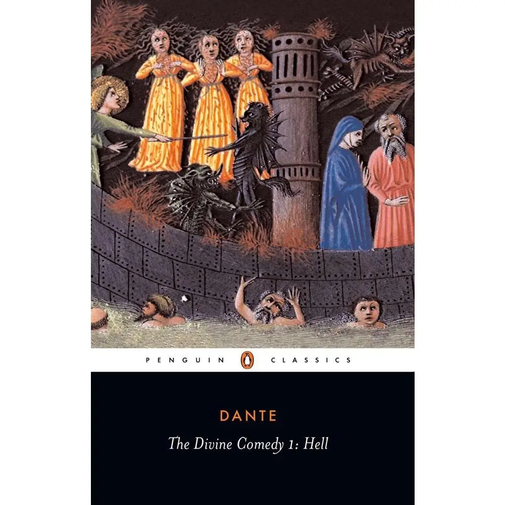 USED Book - The Divine Comedy: Volume 1: Hell by Alighieri, Dante (Paperback) - english