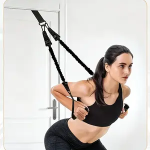 Universal Pull-Up Resistance Band, Wall-Assisted Pull-Up Strap, Home & Commercial Strength Training Fitness Equipment, Gym Workout Gear