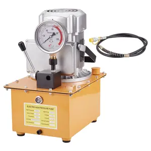 Garvee Electric Driven Hydraulic Pump - Power Pack Unit, Single Acting Hand Valve, Hydraulic Electric Pump for Punching, Bending, with Pedal Switch