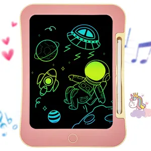 Portable Kids LCD Writing Tablet, Learning Entertainment Tablet, 10.5/8.5 Inch Reusable Drawing Board with Stylus, Color Screen, Educational Toy for Ages 3-12