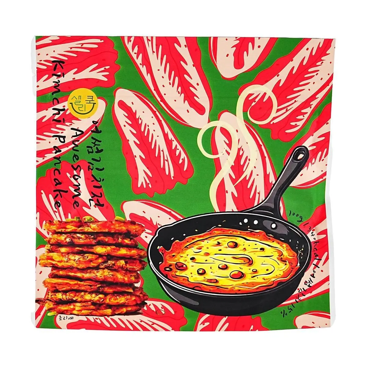 SALLY COOK Korean Kimchi Pancake Mix Powder - Savory Kimchi Jeon Seasoning for Authentic Flavor, 100g
