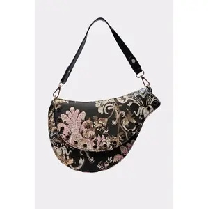 BROCADE DREAMS SADDLE BAG