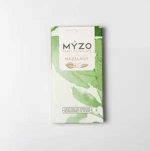 MYZO Hazelnut Dark Chocolate | 70% Single-Origin Cacao with Whole Nuts