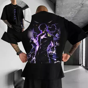 Sunng Jin Wooo x Solo #Levelinng Igris, Tusk Anime Clothing Double Printed Vintage Oversized Washed Hoodies Unisex Anime Merch Manga Heavyweight Cotton Hoodies top summer men gifts