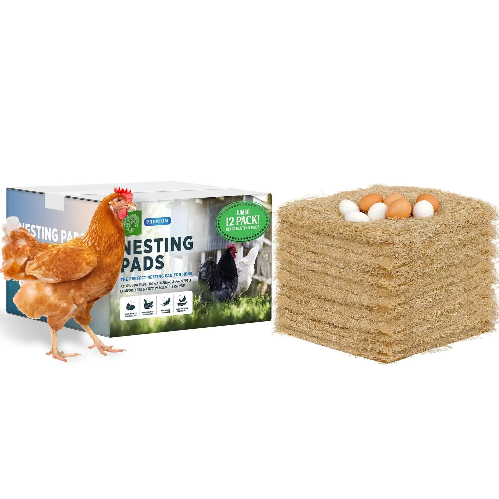 Chicken Nesting Pads (12-pack) Chicken Nesting Pads (12-pack)