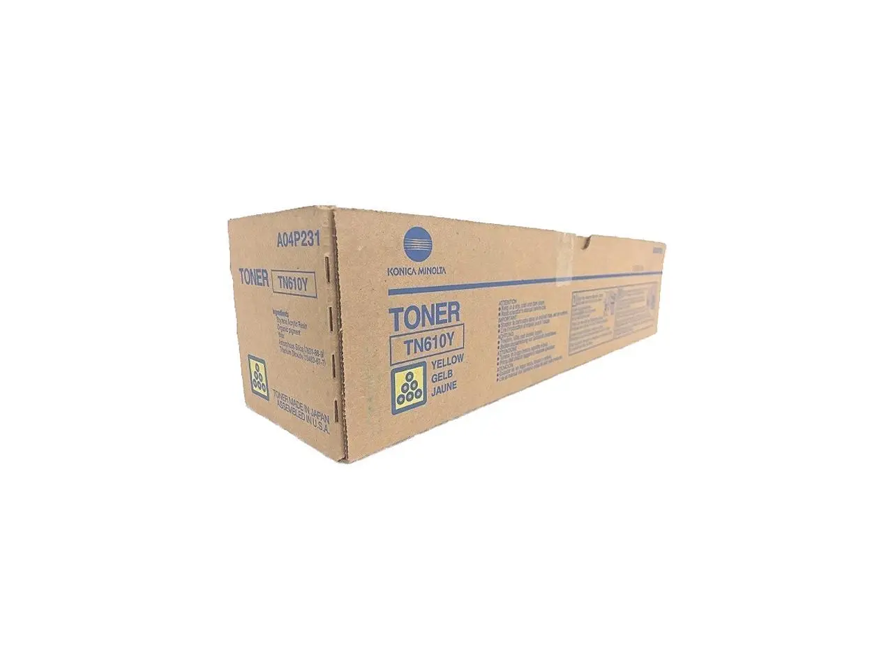 Konica Minolta Yellow Toner Cartridge Konica Minolta Yellow Toner Cartridge