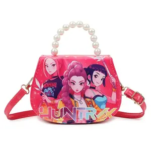 Women's 2026 KPOP Cartoon Sling Crossbody Bag - Kawaii Wallet, Travel Storage Purse