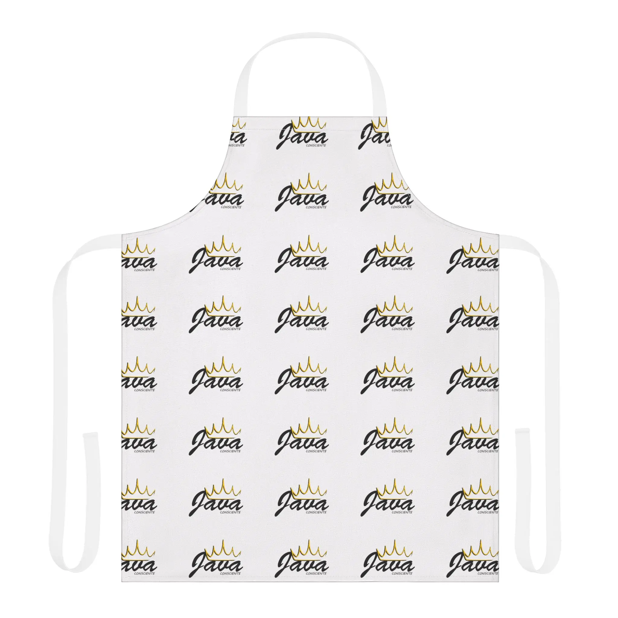 Java Consciente Apron, Perfect Gift for Baristas, Kitchen Decor, Cooking, Coffee-Themed Gifts, Home Cooking, Unique Aprons