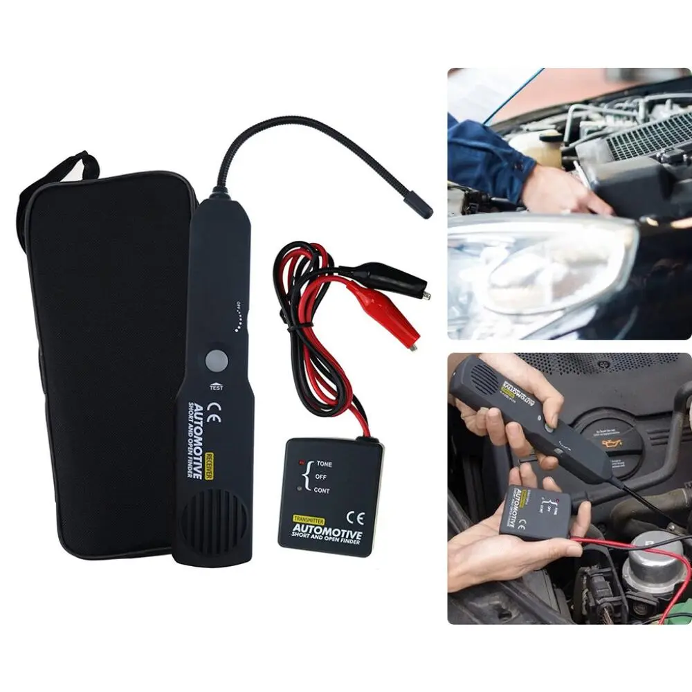 Automotive Short and Open Finder Circuit Tester DC 6-42V Car Wire Tracker Tool