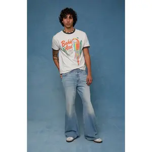 Pacsun Men's Jordan Baggy Bootcut Jeans Medium Blue