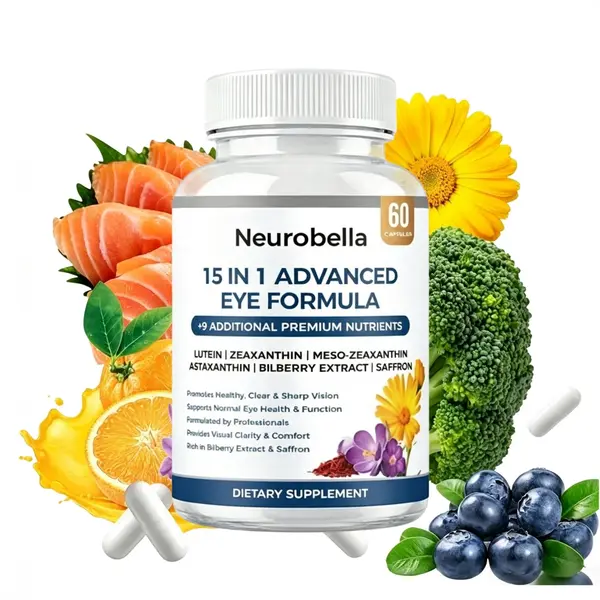 1-3Pack Neurobella 15 in 1 Advanced Eye Formula - 15 in 1 Eye Formula, New & US