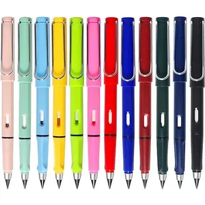 12-Piece Ultra Resilient Hb Pencils With Refillable Tips - Ideal For Students' Writing, Drawing & Marking - Includes Gift And Reward Pencils With Accessories