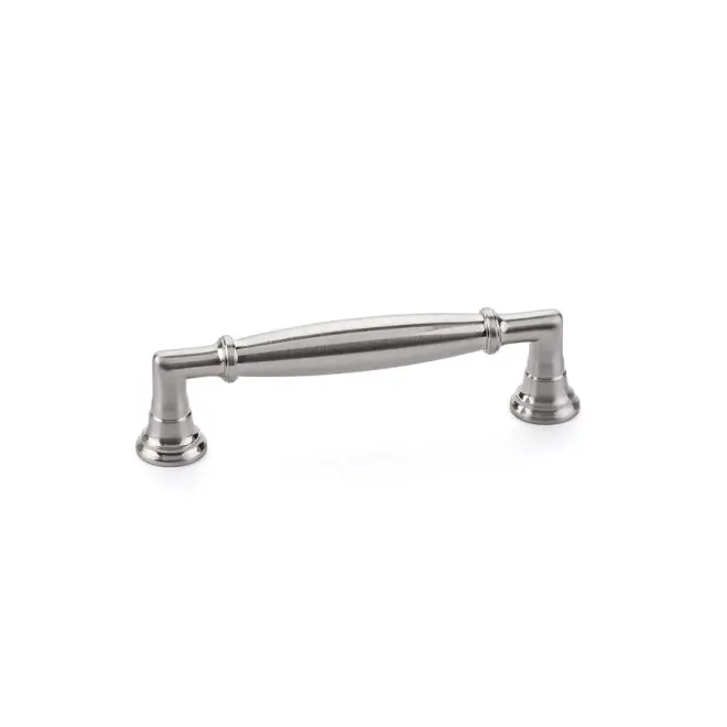Westwood Cabinet Pull, 3-1/2 inches Center to Center, Satin Nickel Finish, Includes Installation Screws