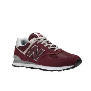 New Balance Men's 574 Magenta Sneaker