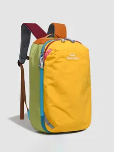 Color blocked minimalist backpack for men and women, lightweight and casual outdoor hiking backpack, computer bag, student backpack suitable for outdoor activities such as hiking, Travel Backpack, Lightweight Casual Daypack
