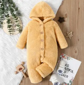 Swaddled Bear – Soft Hooded Onesie