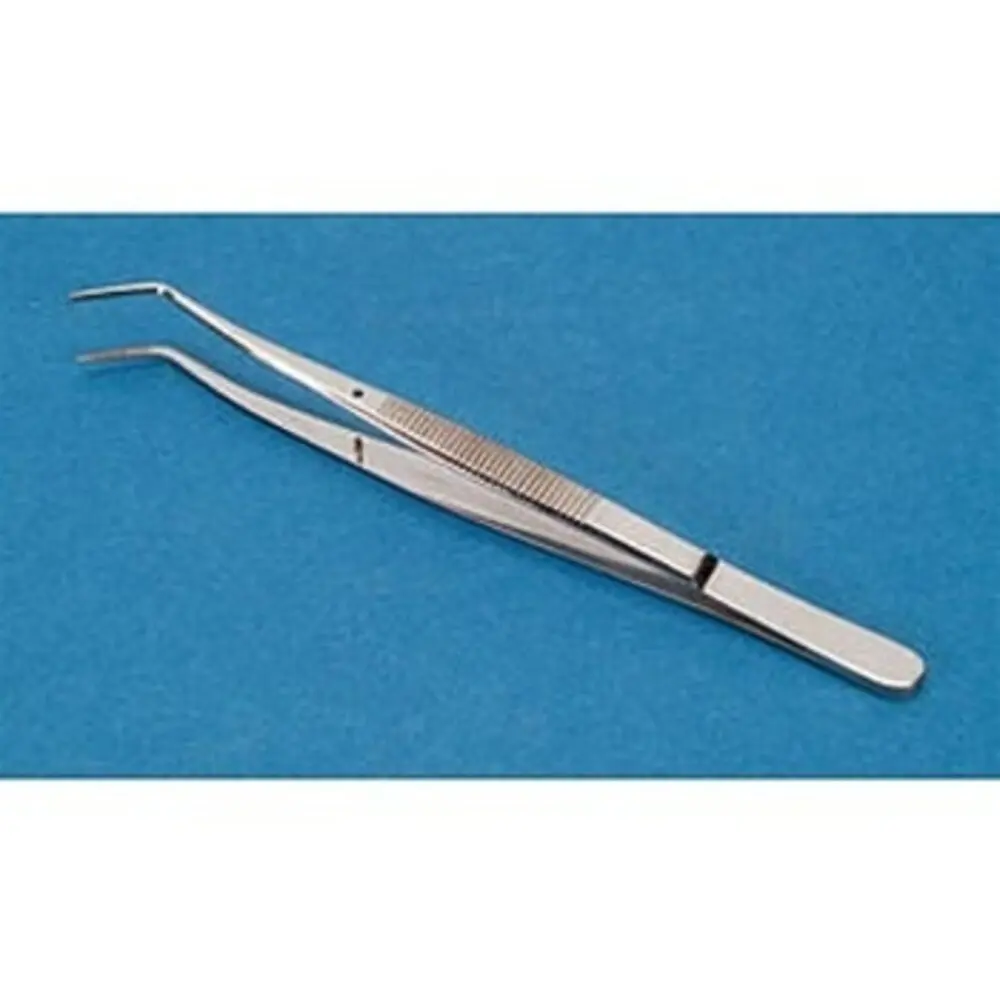 6" Stainless Steel Curved Forceps