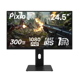 Pixio PX257 Hayabusa 24.5 inch (24 inch / 25 inch Equivalent) 300Hz Refresh Rate FHD 1080p Resolution Fast IPS Panel 1ms GTG Response Time Gaming Monitor
