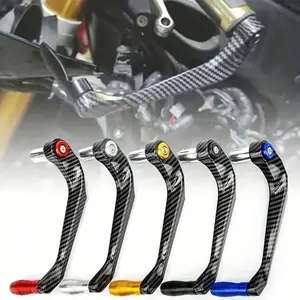 Motorcycle Brake Horn Guards, Premium Aluminum Alloy Anti-Fall Protection, Pair of Durable Motorcycle Motocross Accessories, Enhance Safety & Comfort