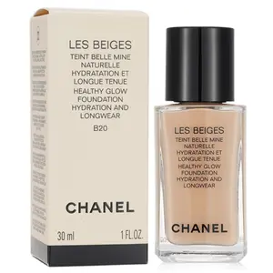 Chanel Les Beiges Teint Belle Mine Naturelle Healthy Glow Hydration And Longwear Foundation 1OZ Color B20