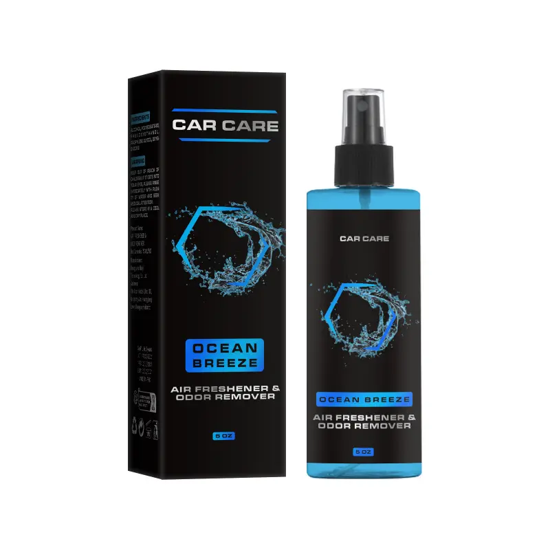 "Car Sanitizing Spray - Antibacterial Odor Eliminator & Air Freshener for Your Vehicle! 🚗 ✨   "