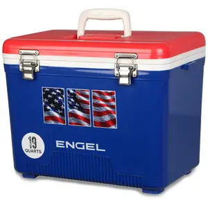 Engel 19Qt American Flag Drybox Cooler