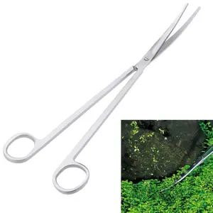 Stainless Steel Aquarium Cleaning Tool, 1 Count Aquascape Tool, Aquarium Scissors, Tweezers, Spade, Pet Supplies, Fish & Aquatic Supplies