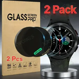 KAYKWONG'S 2 Pack Tempered Privacy Screen Protector Film For Samsung Galaxy Watch 8 40mm, 44mm, / Watch 8 Classic-46mm 7/8 ULTRA , Scratch Resistant 9h Hardness, Compatible with 40/44/46mm Models, Smart Watch Accessories, Back-To-School Gift