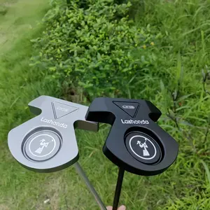 LR-05 Putter, Also Known as the Mallet Putter for Enhanced Stability and Maximum Confidence, Available in Classic Silver and Sleek Black to Match Your Personal Style.golf