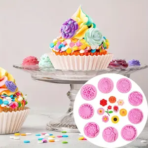 Silicone Baking Mold Chocolate Mold Unique Fudge Cake Cookie Mold Cake Decoration Multipurpose Mold Making Kitchen Baking Accessories Tin