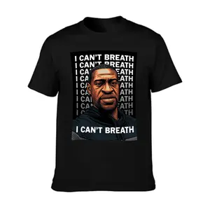 I Can't Breathe 100% Cotton T-Shirt, Anti-Racism, Street Activism Outdoor T-Shirt
