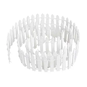 Bendable Wooden Fence (White)