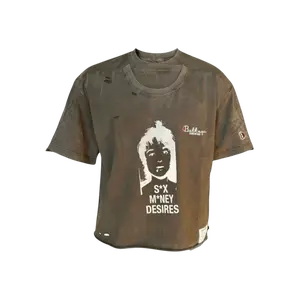 Bottega Desires Sex Sells T-Shirt Grey