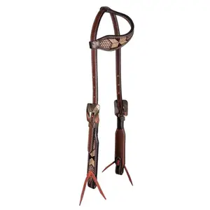 PC Choc Arrowhead  One Ear Headstall