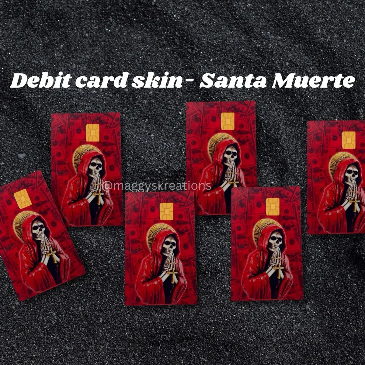 Debit card skin- Santa Muerte Debit card skin- Santa Muerte