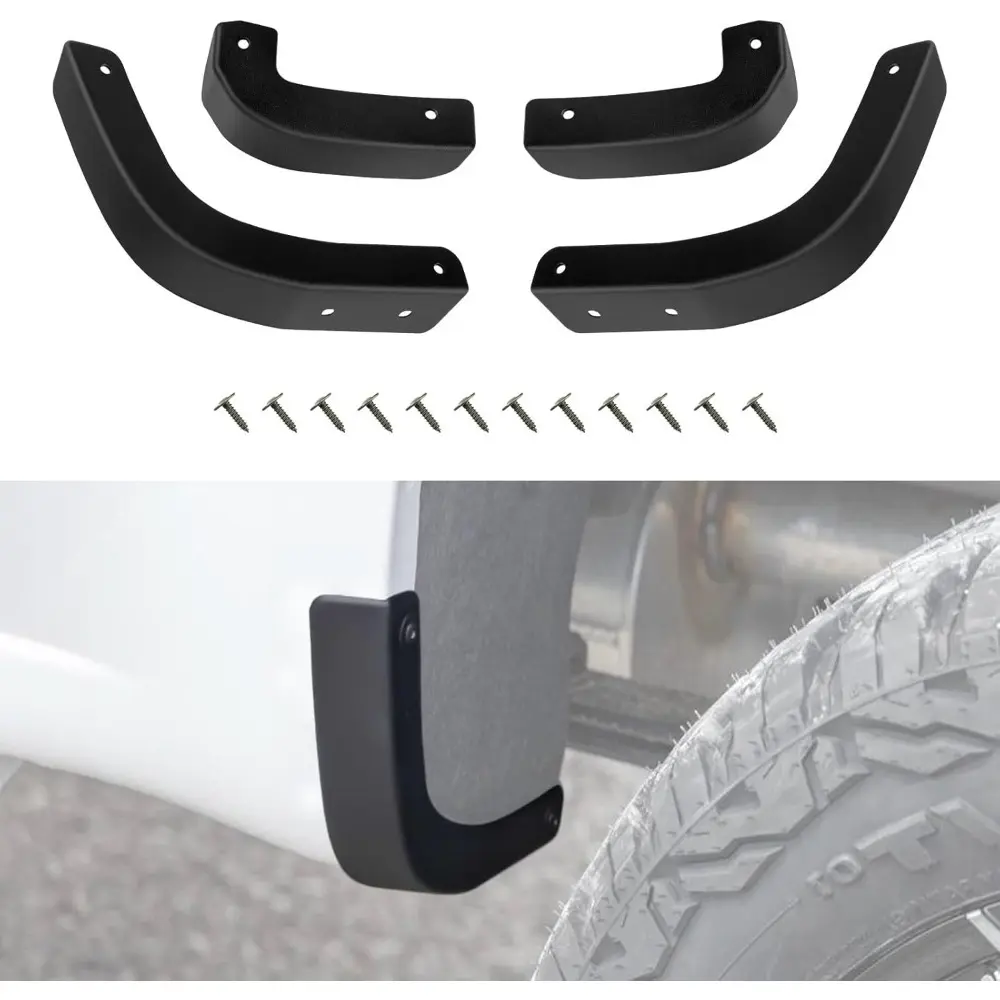 Mud Flap Delete Fit For Silverado 2019-2025,Mud Guards Mudflaps Delete Compatible With Silverado 1500 Accessories 2019-2025