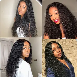 Top Swiss HD Lace 5x5 Clean Hairline Wig Brazilian Human Hair Wig | Deep Wave