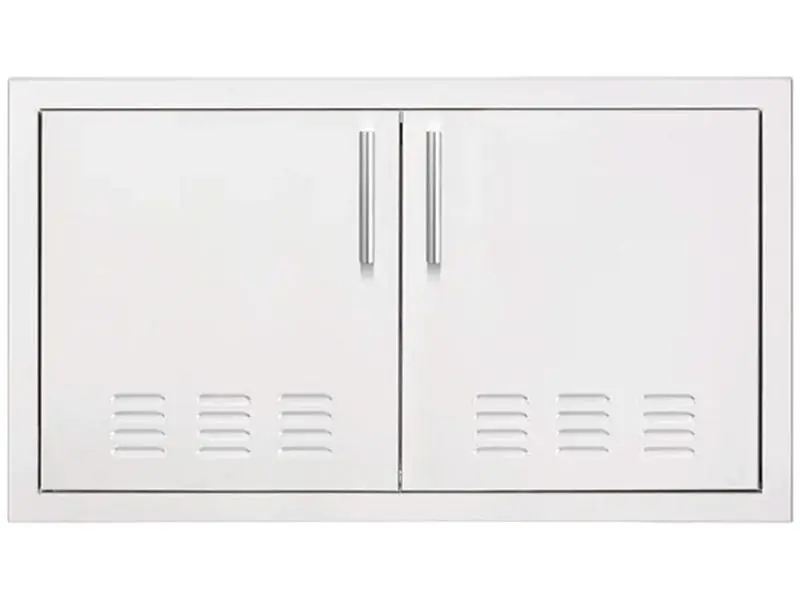 Summerset DD-33V 33 in. Double Access Door with Hidden Hinge - Vented 2024 Handle